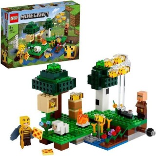 LEGO Minecraft 21165 La Ruche, Jouet avec Figurines de Mouton, d'Abeil
