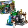 LEGO 21189 Minecraft Le Donjon du Squelette, Jouet Construction, Figurine Squelette avec Accessoires, Grotte