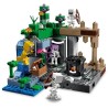 LEGO 21189 Minecraft Le Donjon du Squelette, Jouet Construction, Figurine Squelette avec Accessoires, Grotte