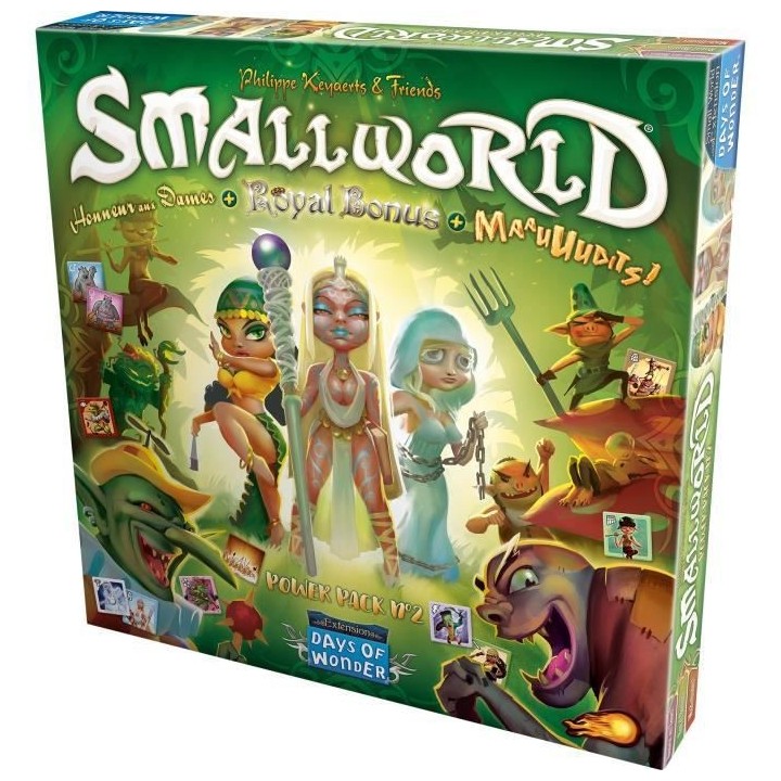 Days of Wonder | Small World - Extension Power Pack n°2 Honneur aux D