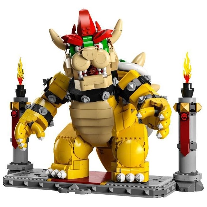 LEGO Super Mario 71411 Le Puissant Bowser, Figurine, Kit de Constructi
