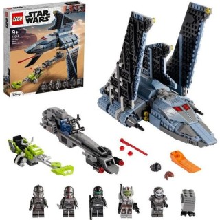 LEGO 75314 Star Wars La Navette d'Attaque du Bad Batch, Jouet pour Enf