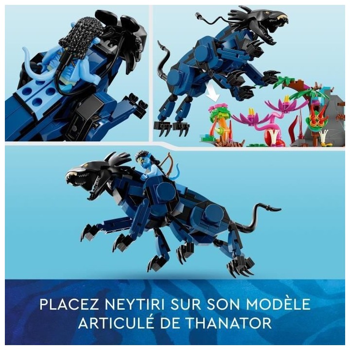 LEGO Avatar 75571 Neytiri et le Thanator vs. Quaritch dans l'Exosquele