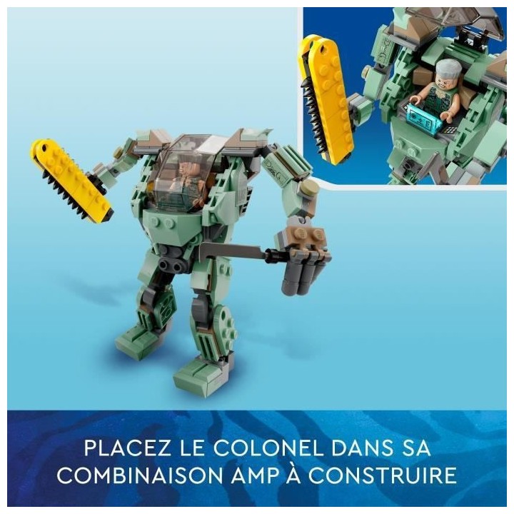 LEGO Avatar 75571 Neytiri et le Thanator vs. Quaritch dans l'Exosquele