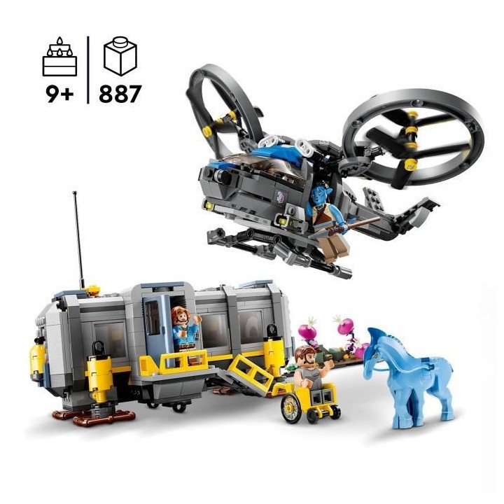 LEGO Avatar 75573 Les Montagnes Flottantes : le Secteur 26 et le Samso