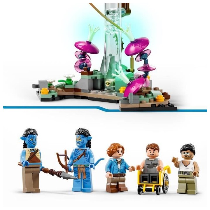 LEGO Avatar 75573 Les Montagnes Flottantes : le Secteur 26 et le Samso