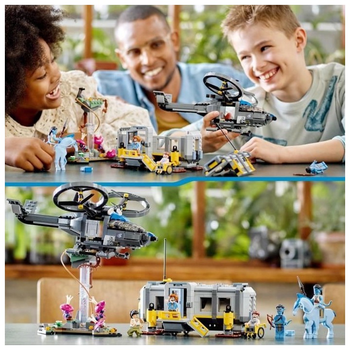 LEGO Avatar 75573 Les Montagnes Flottantes : le Secteur 26 et le Samso