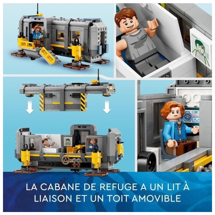 LEGO Avatar 75573 Les Montagnes Flottantes : le Secteur 26 et le Samso