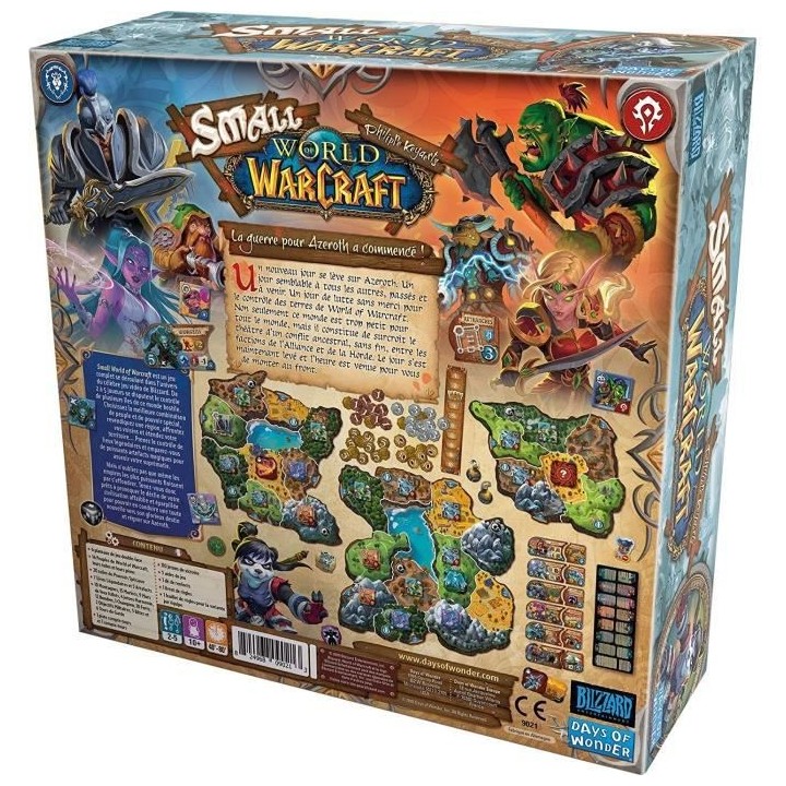 Small World of Warcraft - Asmodee - Jeu de société