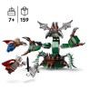 LEGO 76207 Marvel Attaque sur le Nouvel Asgard, avec Figurines de Thor des Avengers et son Marteau, pour Enfants de 7 Ans et Plu