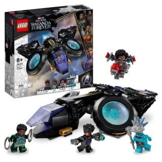 LEGO Marvel 76211 Le Sunbird de Shuri, Vaisseau Jouet, Black Panther F