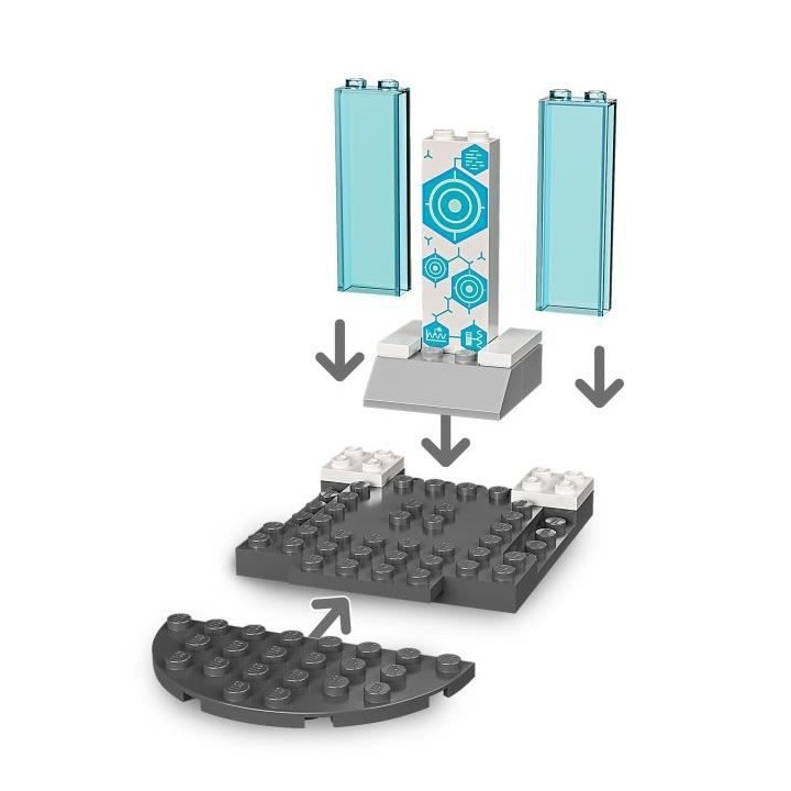 LEGO Marvel 76212 Le Labo de Shuri, Jouet de Super-Héros, Black Panth