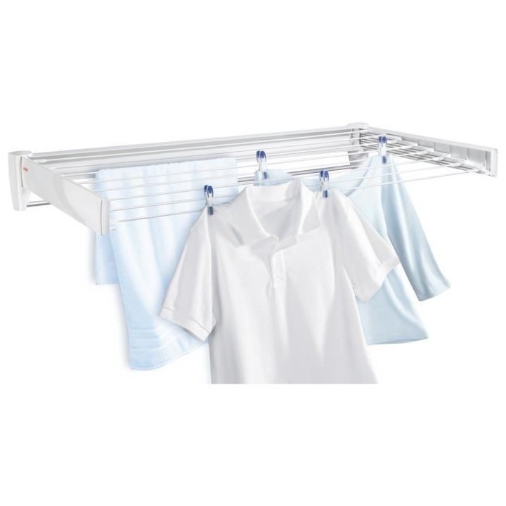 LEIFHEIT 83100 Séchoir mural Telegant 81 Protect Plus, étendoir mura