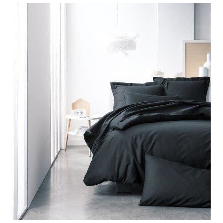 TODAY housse de couette 100% coton - 220x240 cm - Réglisse TODAY