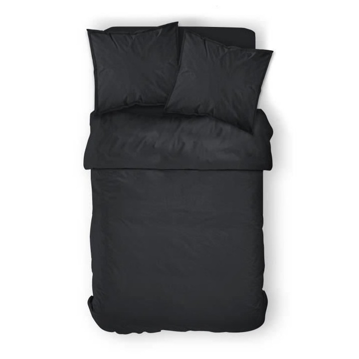 TODAY housse de couette 100% coton - 220x240 cm - Réglisse TODAY