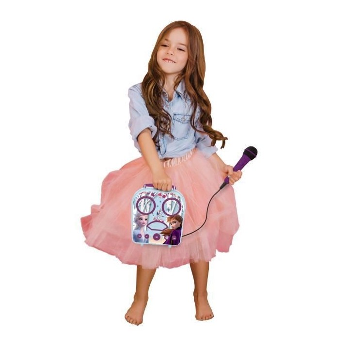 LA REINE DES NEIGES Mon enceinte connectée portable sans fil avec mic