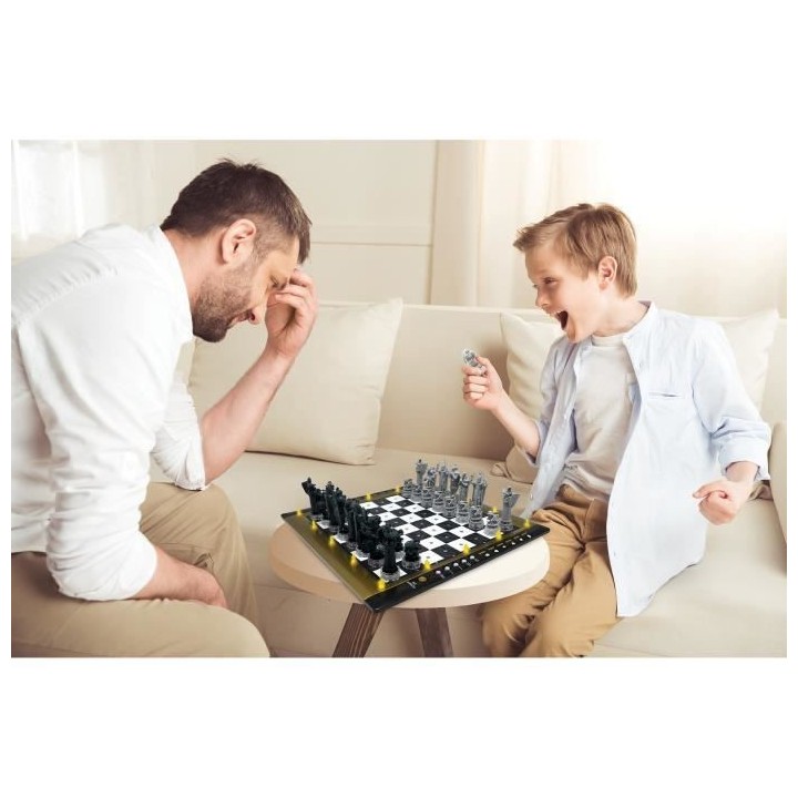 HARRY POTTER - Jeu d'échecs électronique - Clavier tactile, effets l