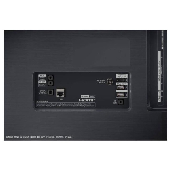 LG OLED48C24 - TV OLED UHD 4K - 48 (121 cm) - Dolby Vision - son Dolby