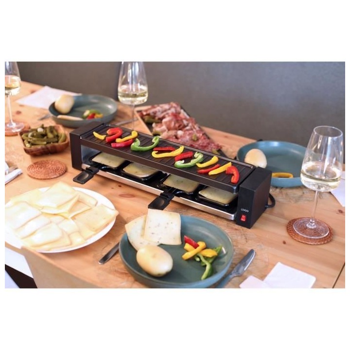 Appareil a raclette Multifonction - DOC259 - 4 personnes