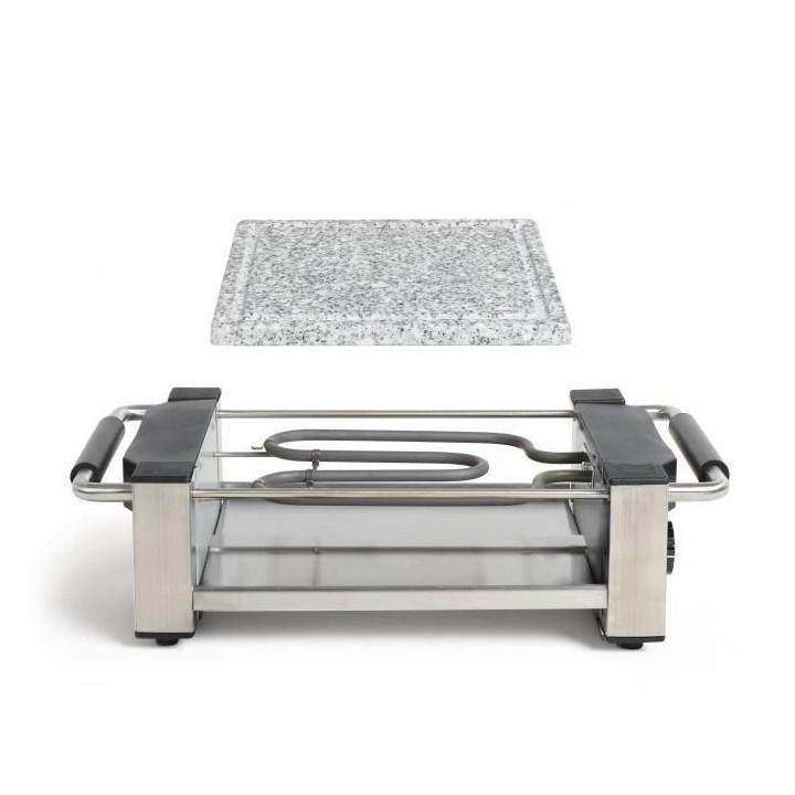 LIVOO DOC261 Appareil a raclette 4 pers. 650W - Surface de cuisson gra