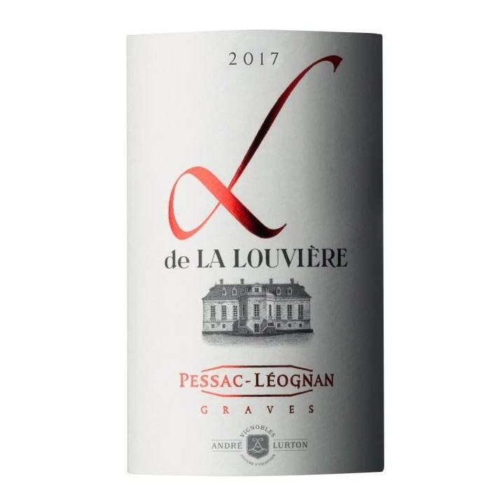 L De La Louviere Rouge 2017 Pessac-Léognan - Vin rouge de Bordeaux