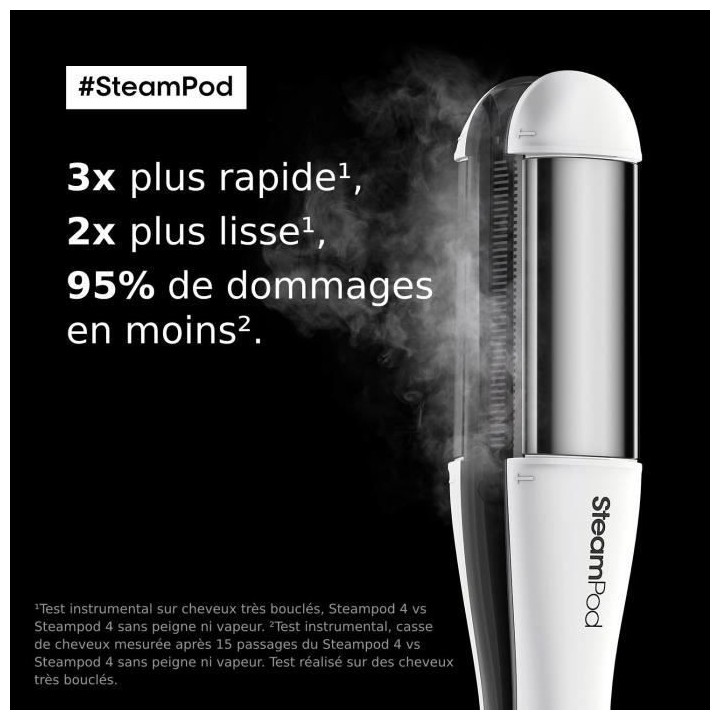 Lisseur-Boucleur Vapeur Professionnel Steampod 4.0 - L'Oréal Professi