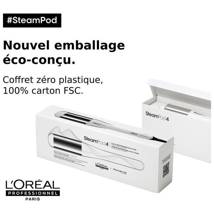 Lisseur-Boucleur Vapeur Professionnel Steampod 4.0 - L'Oréal Professi