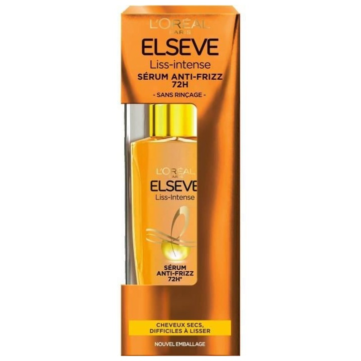 Sérum Lissant Elseve L'OREAL PARIS Liss Intense Anti Frizz - 50 ml