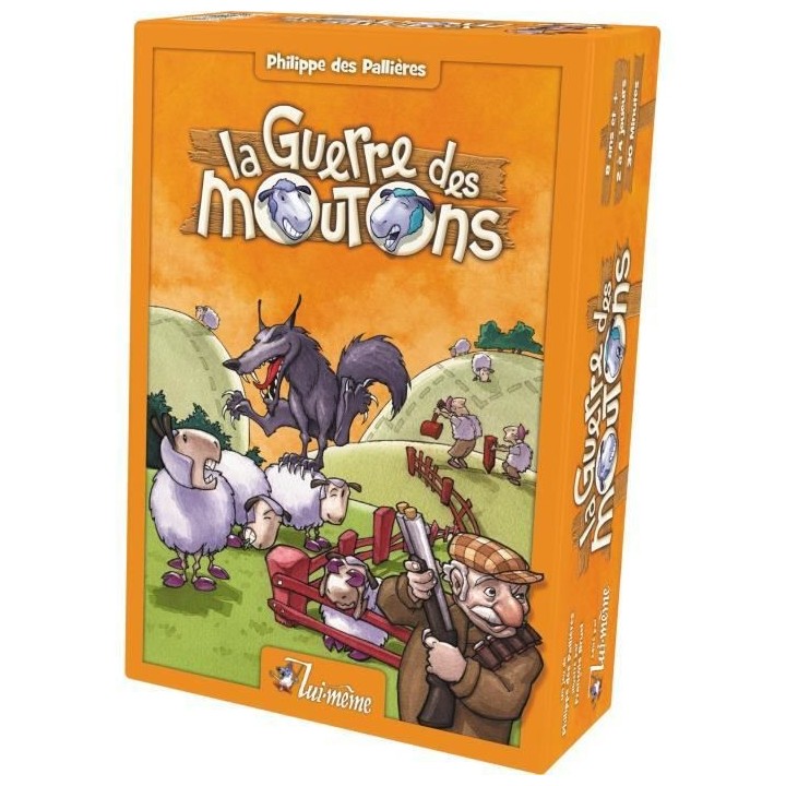 Lui-meme | La Guerre des moutons | Jeu de société | a partir de 8 an