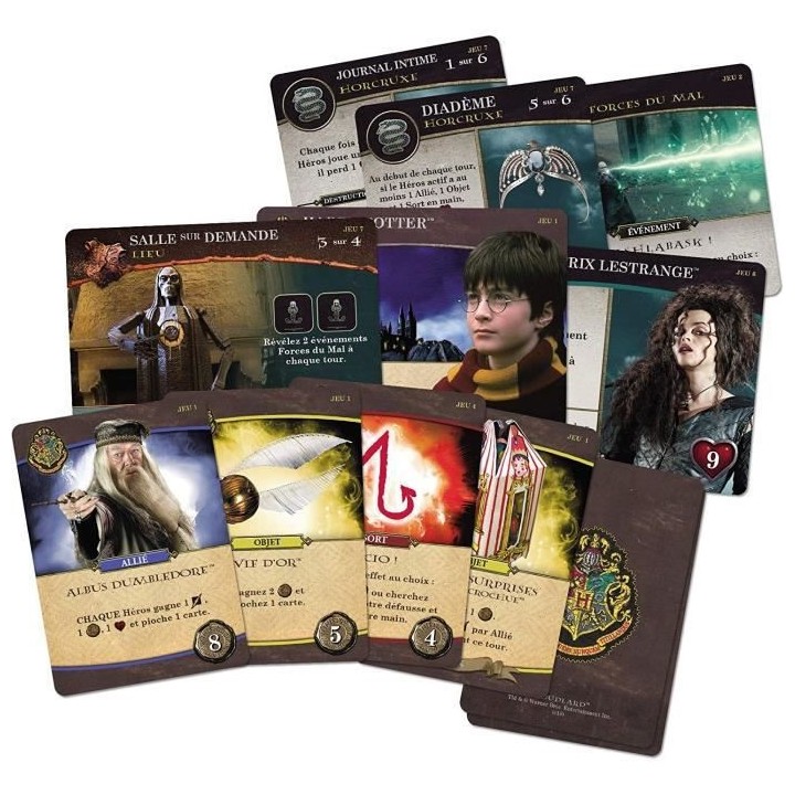 HP : Bataille a Poudlard - Asmodee - Jeu de société