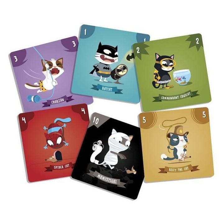 Cocktail Games | Crazy Mistigri | Jeu de société | a partir de 7 ans