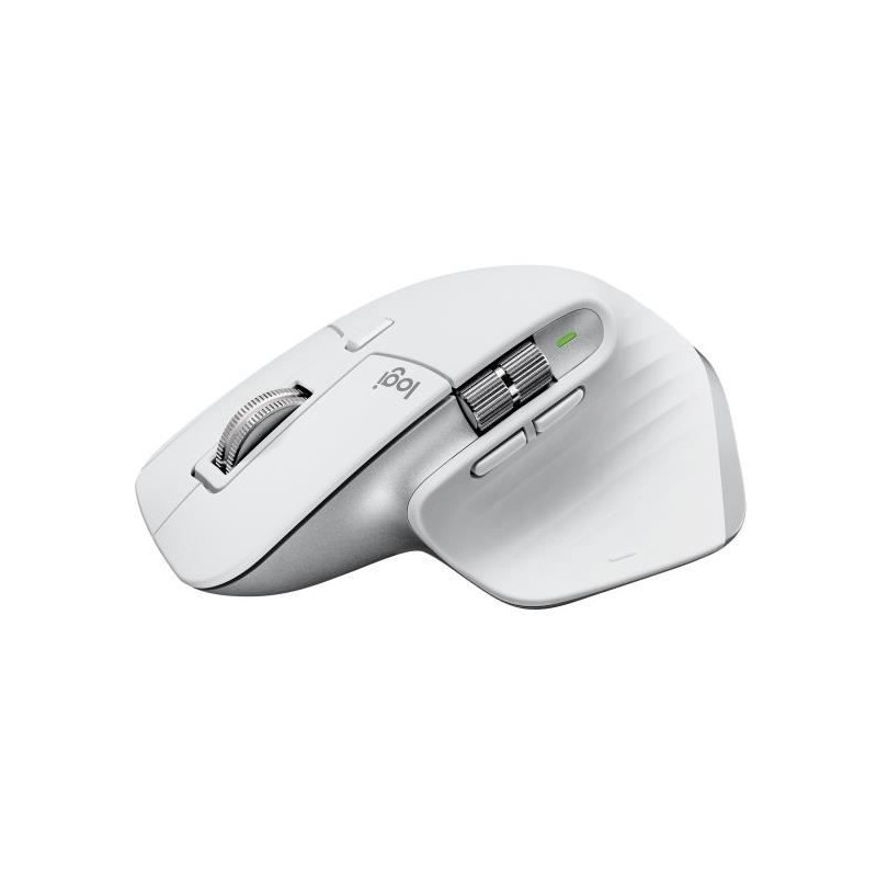 Logitech - Souris sans fil Ergonomique - MX Master 3S pour Mac - Gris Pâle