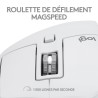 Logitech - Souris sans fil Ergonomique - MX Master 3S pour Mac - Gris Pâle