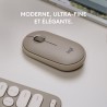 Logitech - Souris sans fil M350 avec Bluetooth - Sand