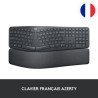 Clavier ergonomique - Sans fil - LOGITECH - K860 ERGO - Position de clavier en deux parties