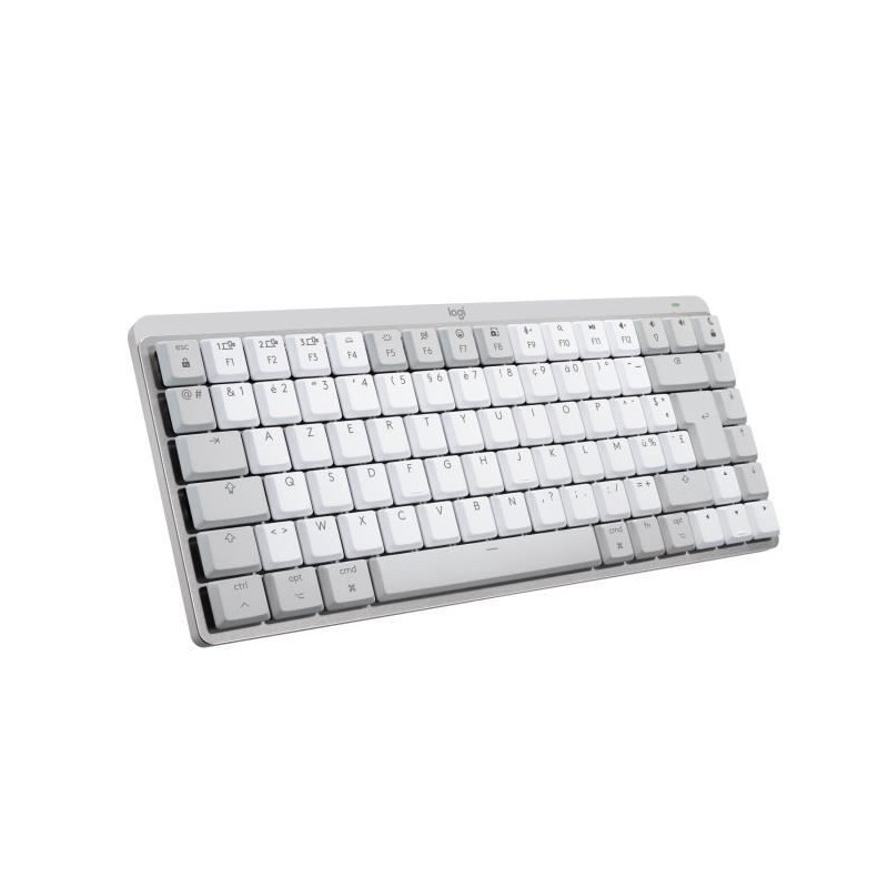 Logitech - Clavier sans fil pour Mac - MX Mechanical Mini - Gris Pâle