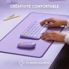 Logitech - Clavier sans fil K380 - Lavender Lemonade