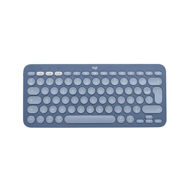 Logitech - Clavier K380 Bluetooth Multidispositif pour Mac - Blueberry