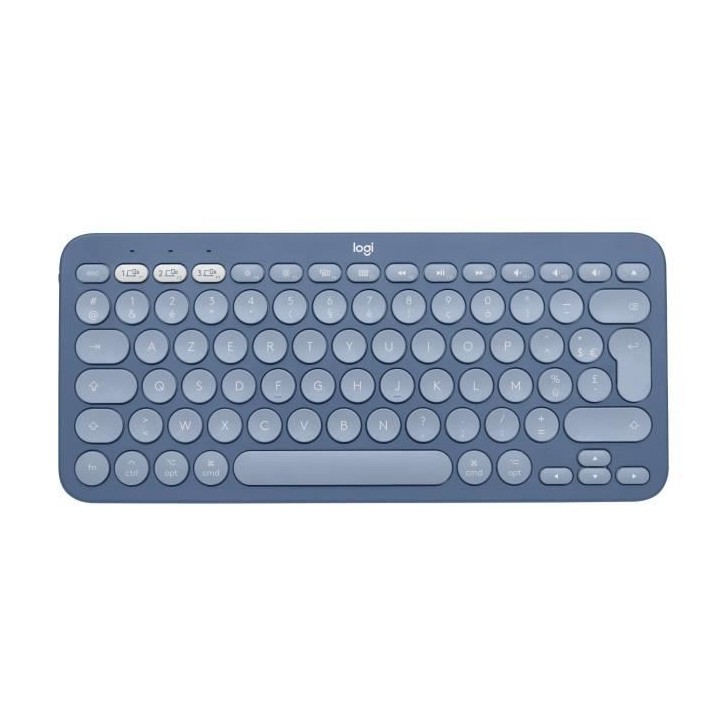 Logitech - Clavier K380 Bluetooth Multidispositif pour Mac - Blueberry