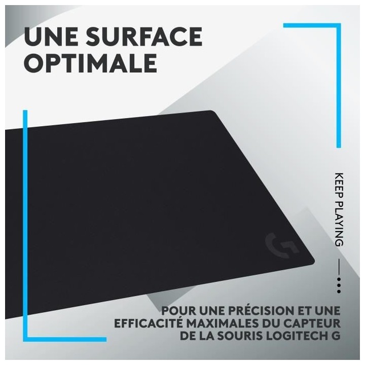 Tapis de souris gaming - LOGITECH - G840 - Noir