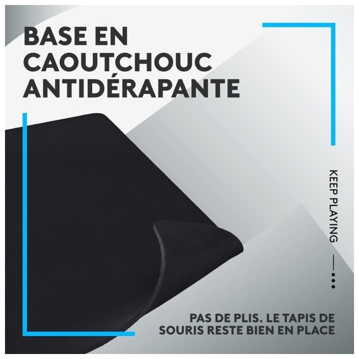 Tapis de souris gaming - LOGITECH - G840 - Noir