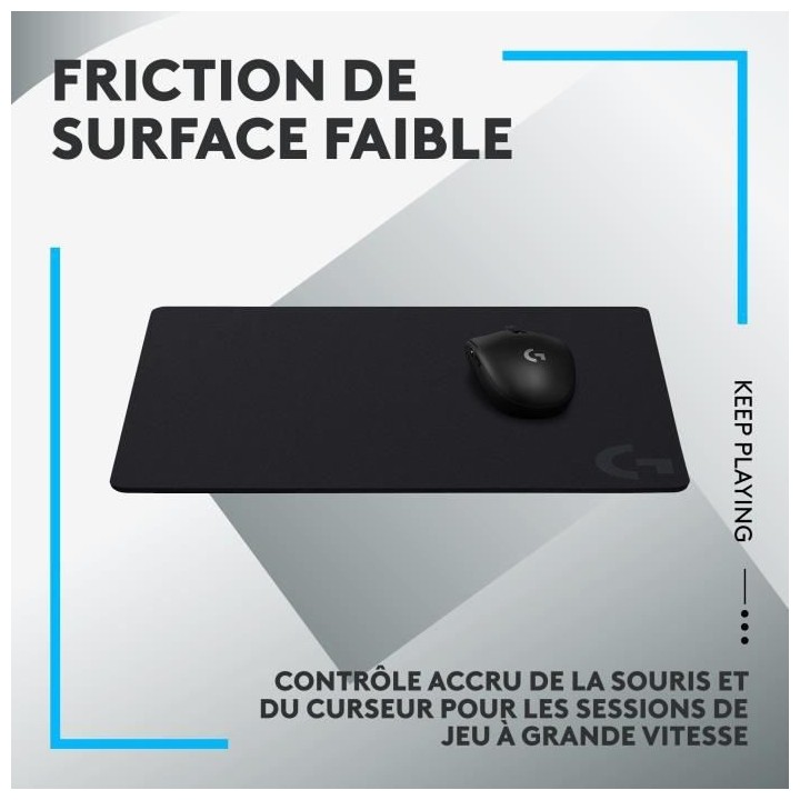 Tapis de souris gaming - LOGITECH - G440 - Noir