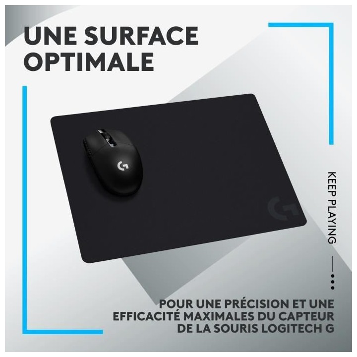 Tapis de souris gaming - LOGITECH - G440 - Noir