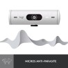 Logitech - Brio 500 Webcam HD avec Expo Auto - Blanc