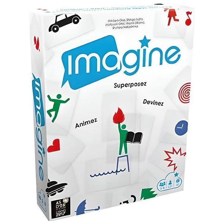 Cocktail Games | Imagine | Jeu de société | a partir de 12 ans | 3 a
