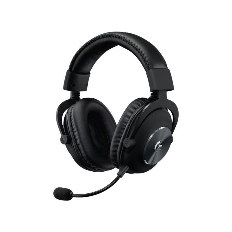 Casque Gaming filaire - LOGITECH - G PRO X - avec micro - Noir