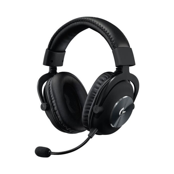 Casque Gaming filaire - LOGITECH - G PRO X - avec micro - Noir