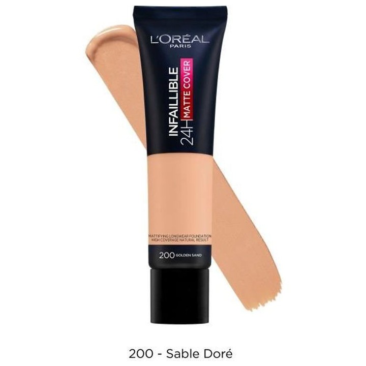 Fond de Teint L'OREAL PARIS Infaillible 24H Matte Cover Haute Couvrant