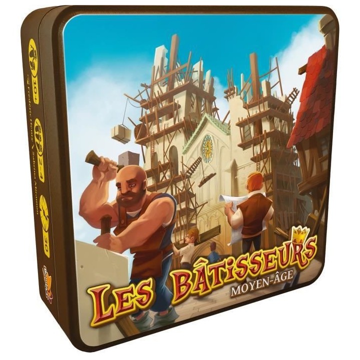 Bombyx | Les Bâtisseurs : Moyen-Âge - Édition 2021 | Jeu de sociét
