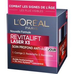 Soin anti-âge Jour Expertise Revitalift Laser 3-en-1 L'OREAL - 50 ml